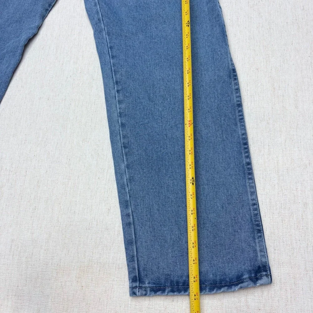 Wrangler Rugged Wear Relaxed Fit Jeans Mens 38x32 Blue Straight Leg Y2K Style